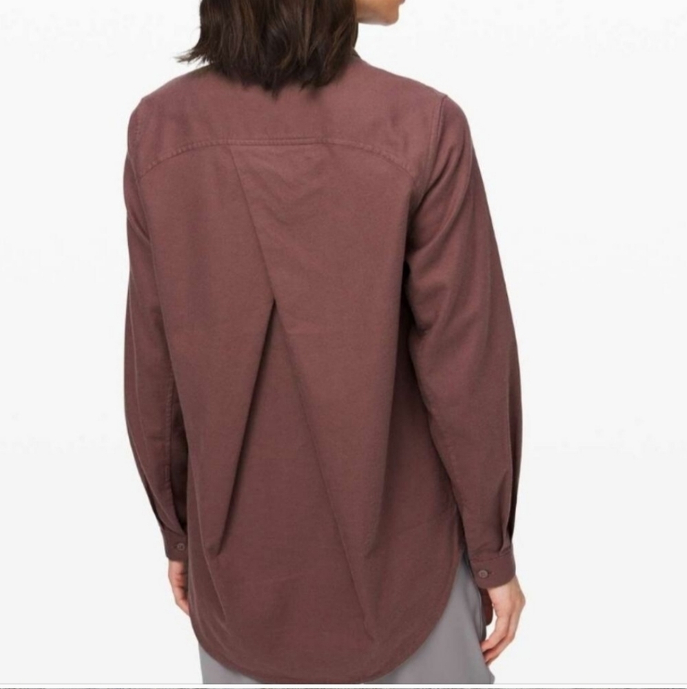 Lululemon Full Day Ahead Shirt - Purple